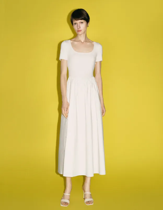 U Neck A-Line Dress sold by Urban Revivo