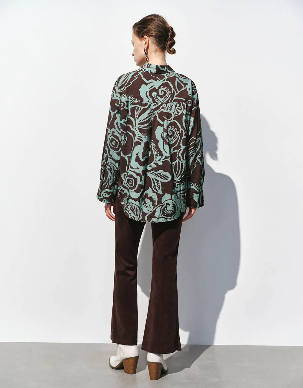 Printed Straight Shirt sold by Urban Revivo product image thumbnail 4