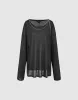 Crew Neck Loose T-Shirt sold by Urban Revivo