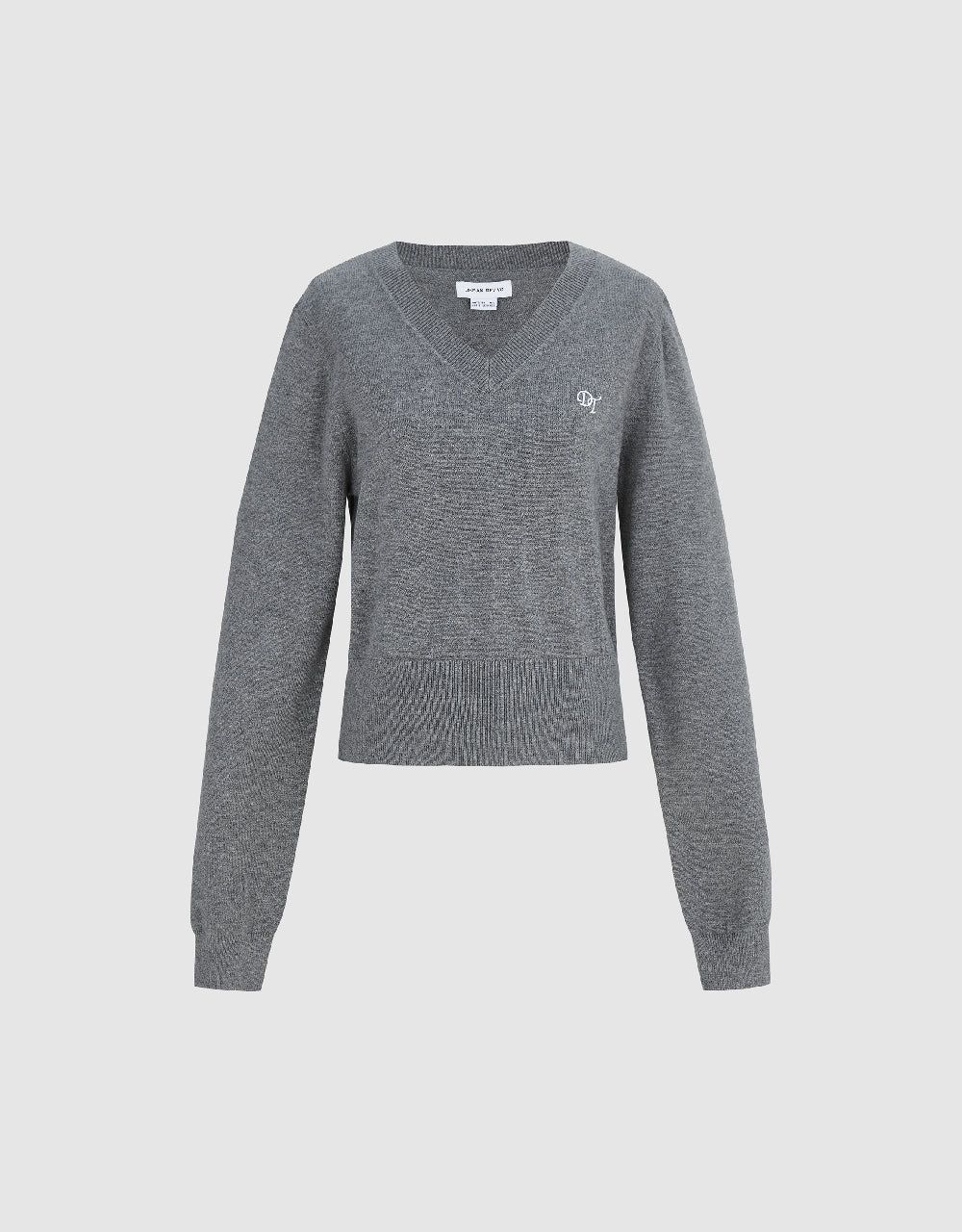 V-Neck Knitted T-Shirt sold by Urban Revivo
