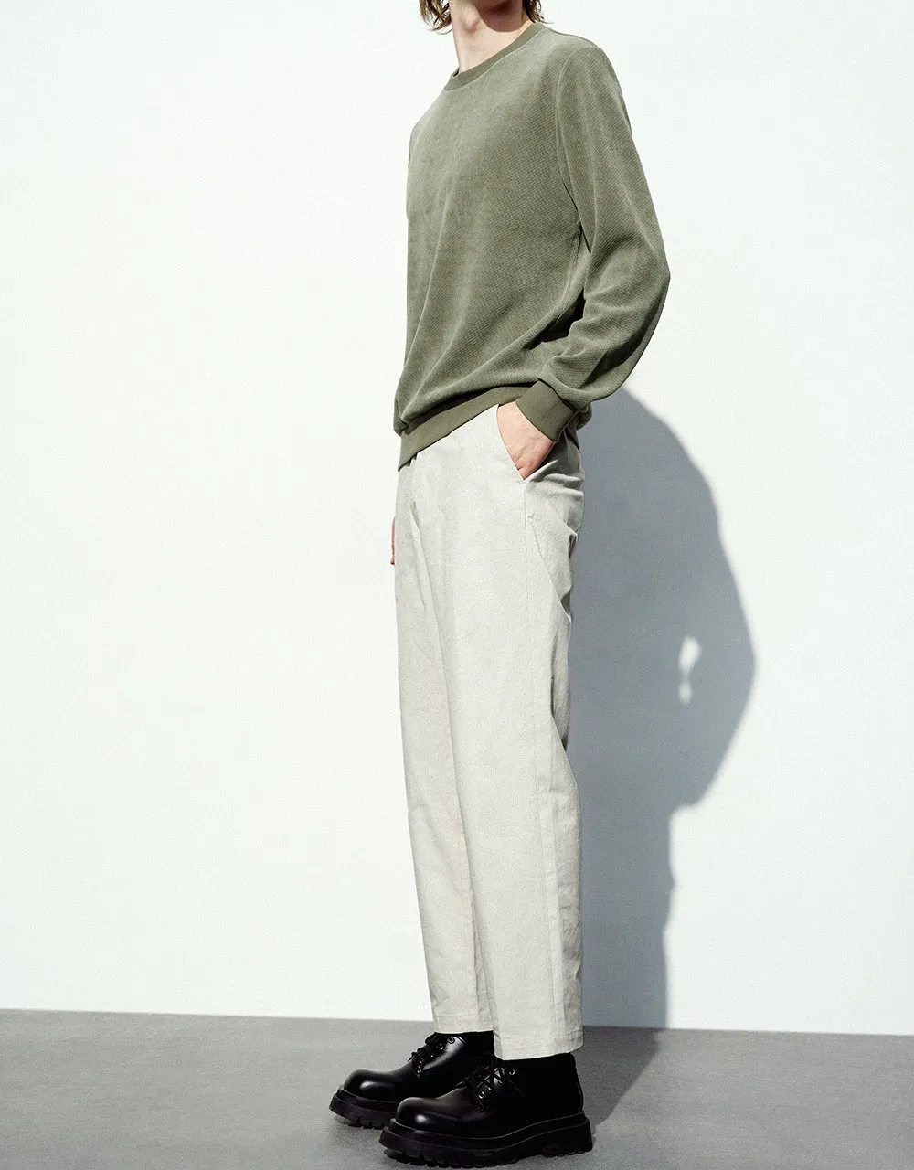 Straight Pants sold by Urban Revivo product image thumbnail 4