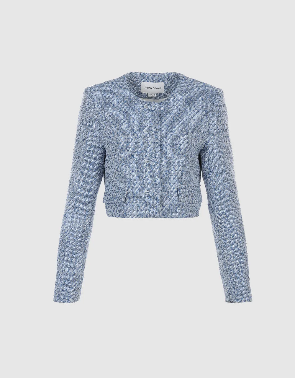 Cropped Tweed Jacket sold by Urban Revivo product image thumbnail 2