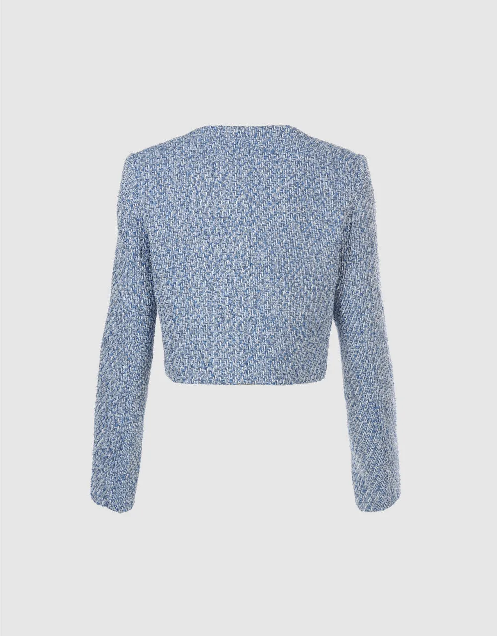 Cropped Tweed Jacket sold by Urban Revivo product image thumbnail 4