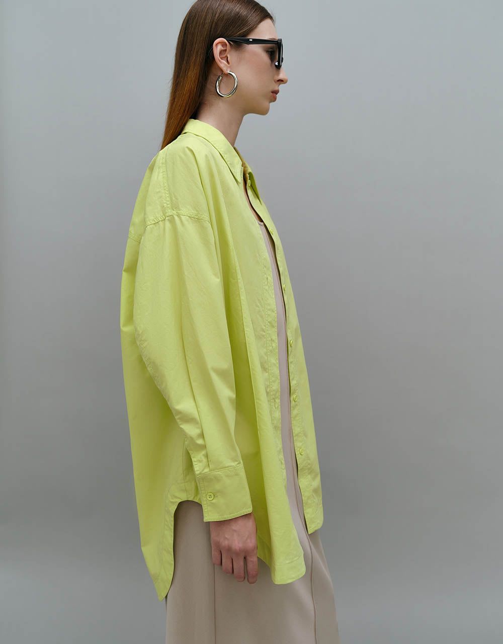 Button Up Loose Shirt sold by Urban Revivo product image thumbnail 3