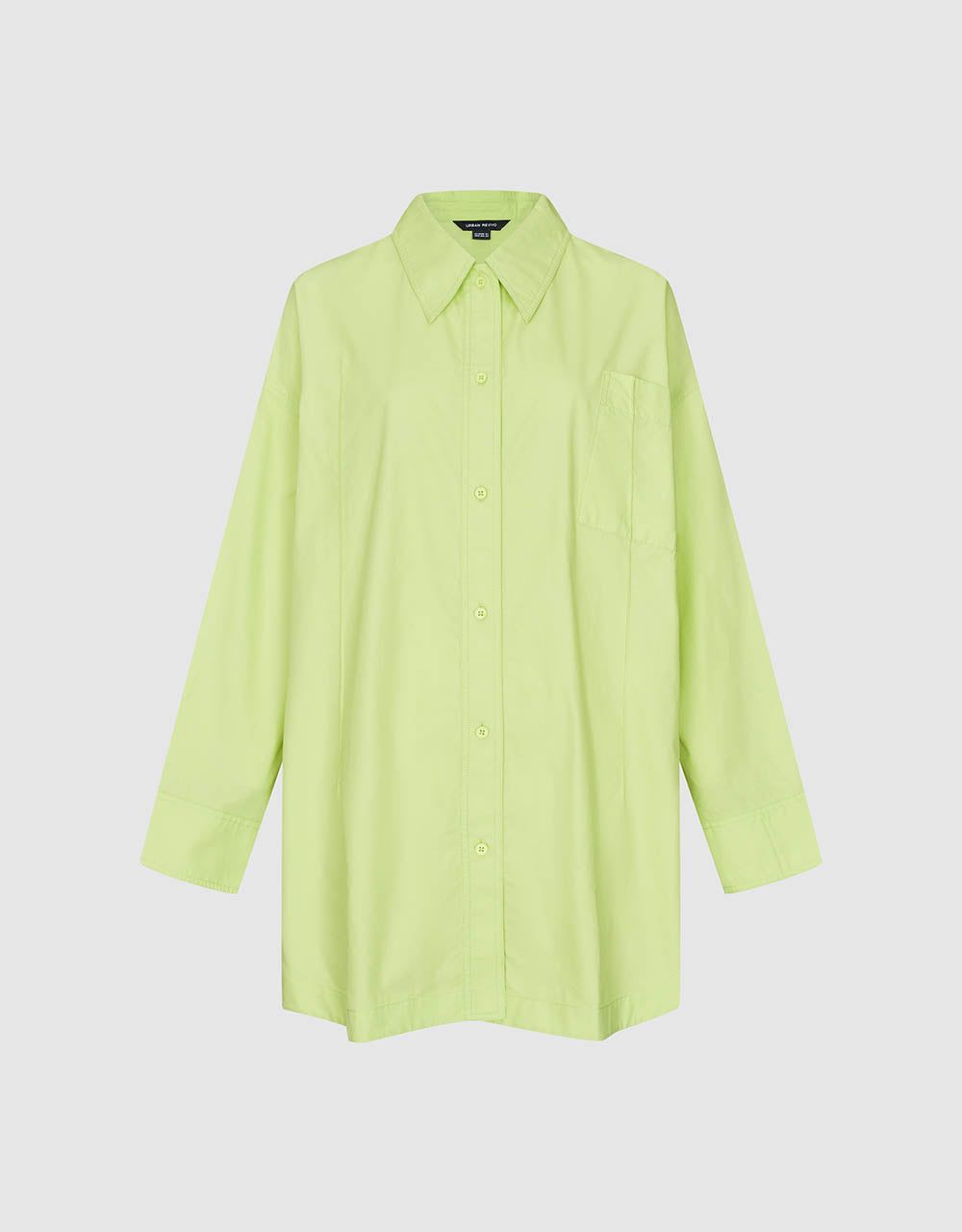 Button Up Loose Shirt sold by Urban Revivo product image thumbnail 2