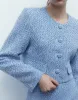 Cropped Tweed Jacket sold by Urban Revivo