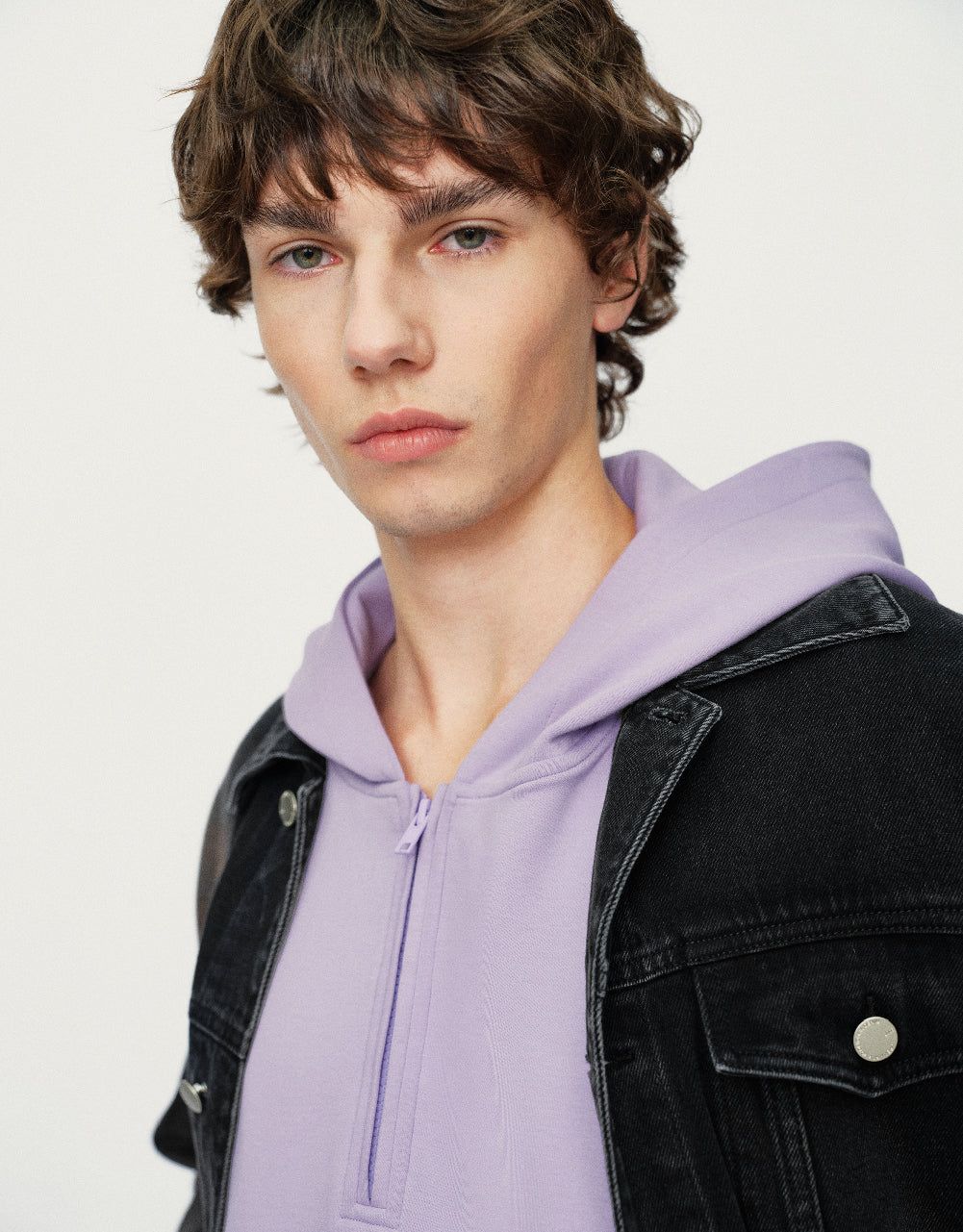 Loose Denim Jacket sold by Urban Revivo product image thumbnail 5