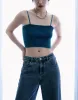 Sleeveless Off-Shoulder Knitted Top sold by Urban Revivo