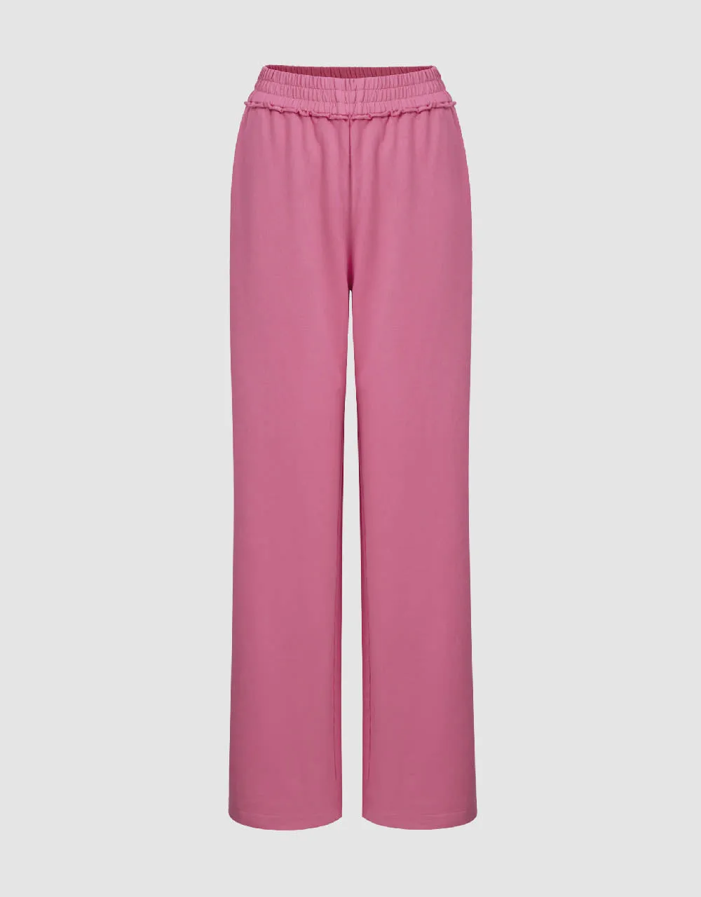 Elastic Waist Knitted Straight Pants sold by Urban Revivo