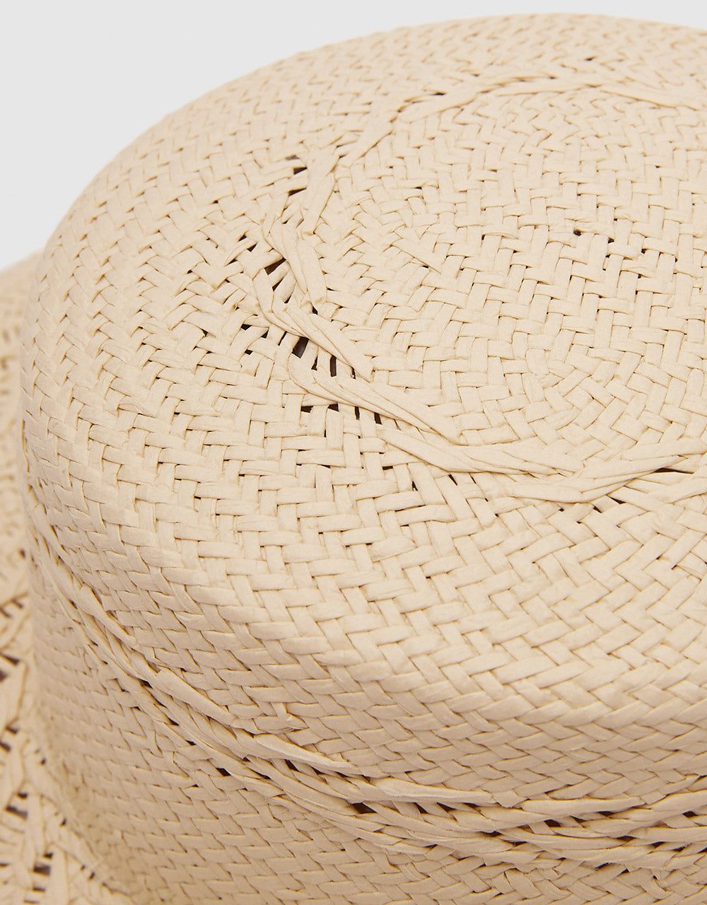 Wide Brim Straw Hat sold by Urban Revivo product image thumbnail 4