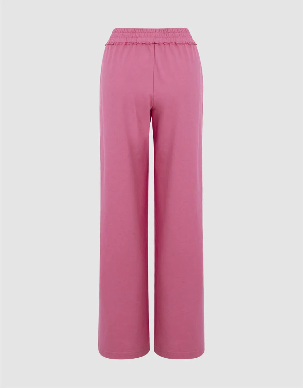 Elastic Waist Knitted Straight Pants sold by Urban Revivo product image thumbnail 2
