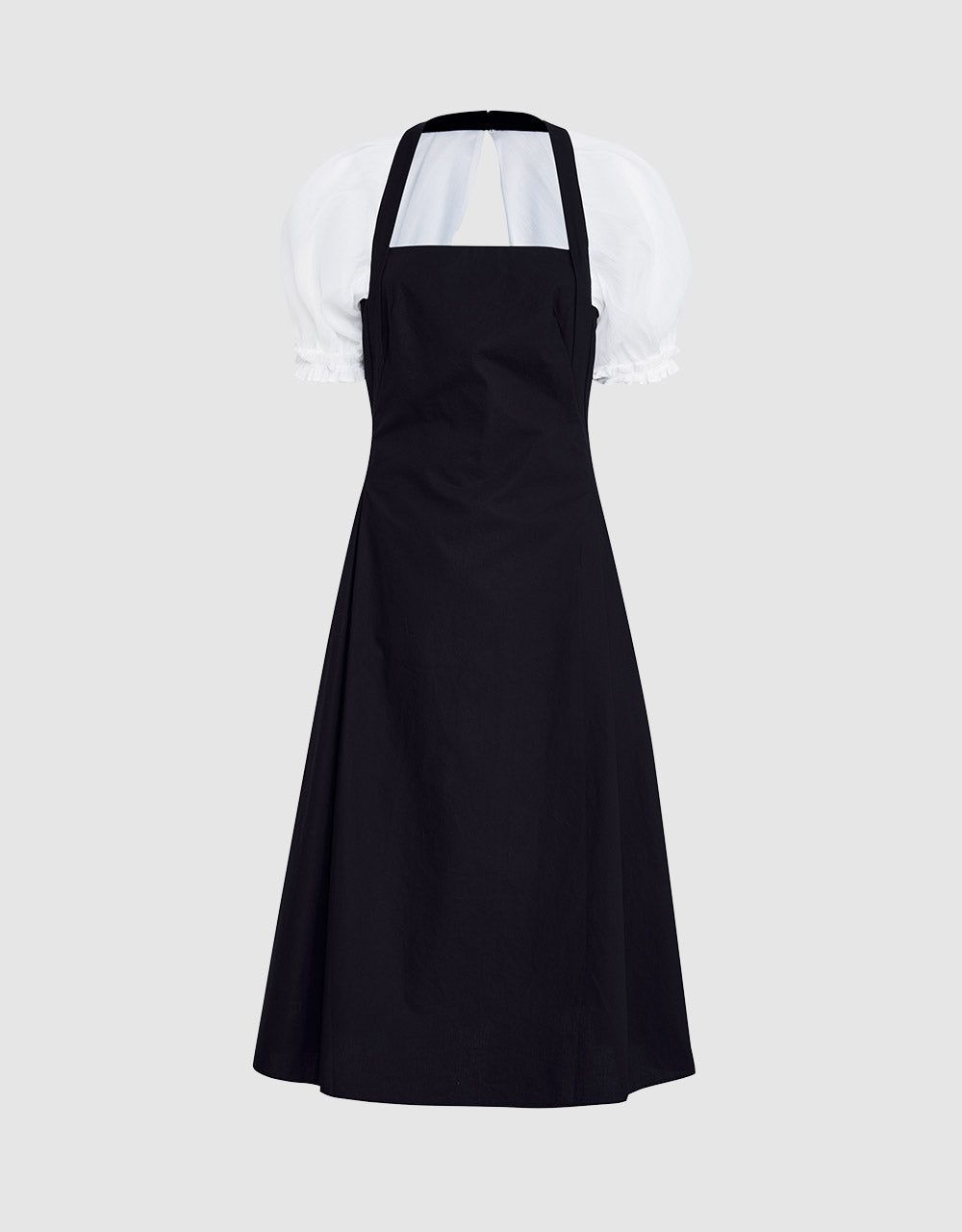 Combination Puff Sleeve Dress sold by Urban Revivo