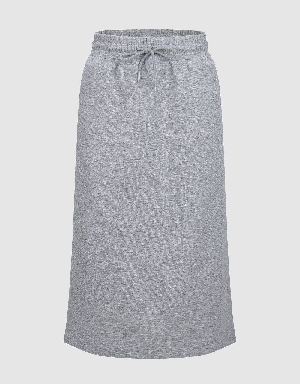 Drawstring Waist Midi Straight Skirt sold by Urban Revivo