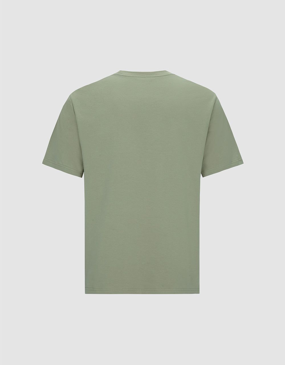 Crew Neck Straight T-Shirt sold by Urban Revivo product image thumbnail 4