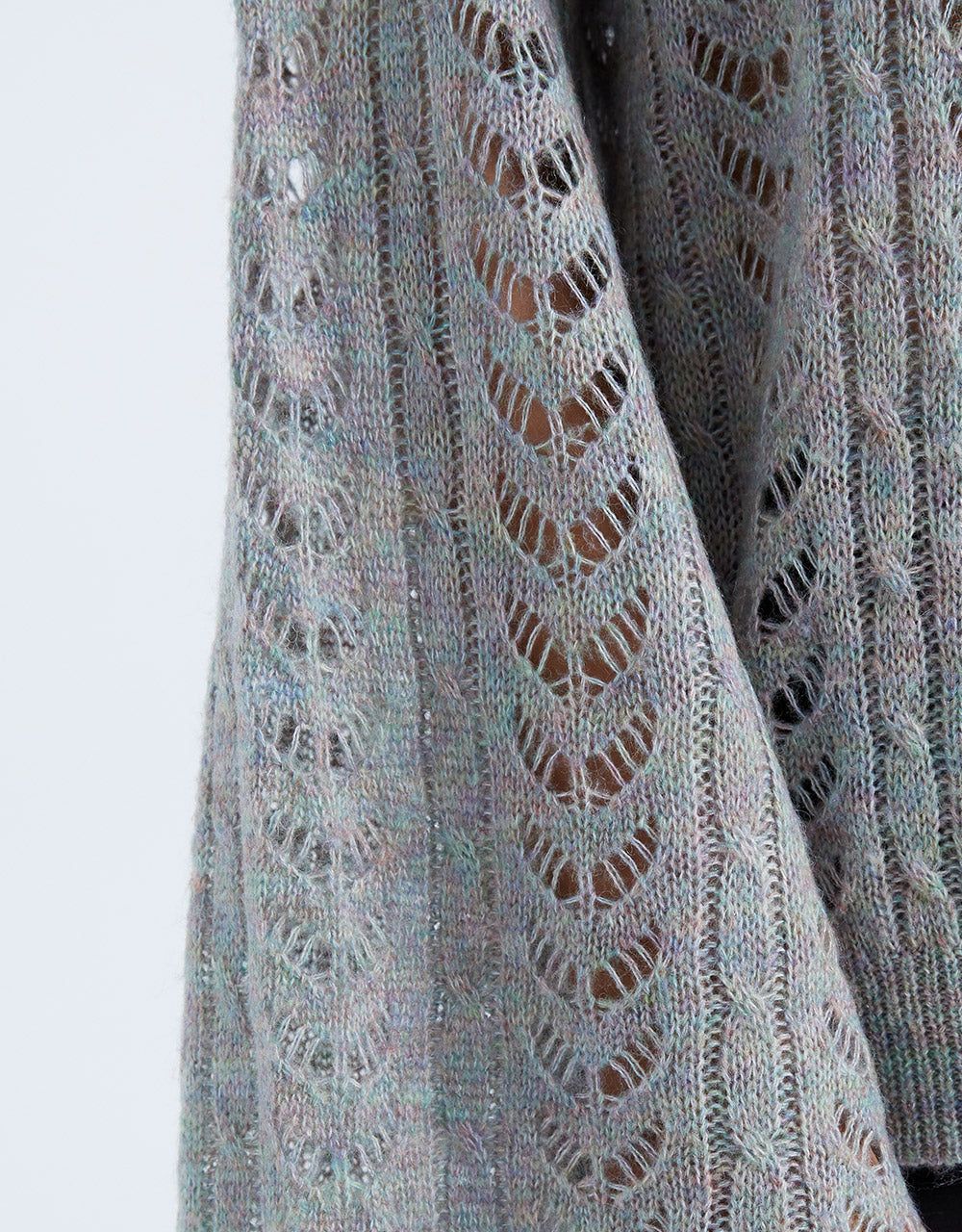 Drop Shoulder Cable Knit Sweater sold by Urban Revivo product image thumbnail 5