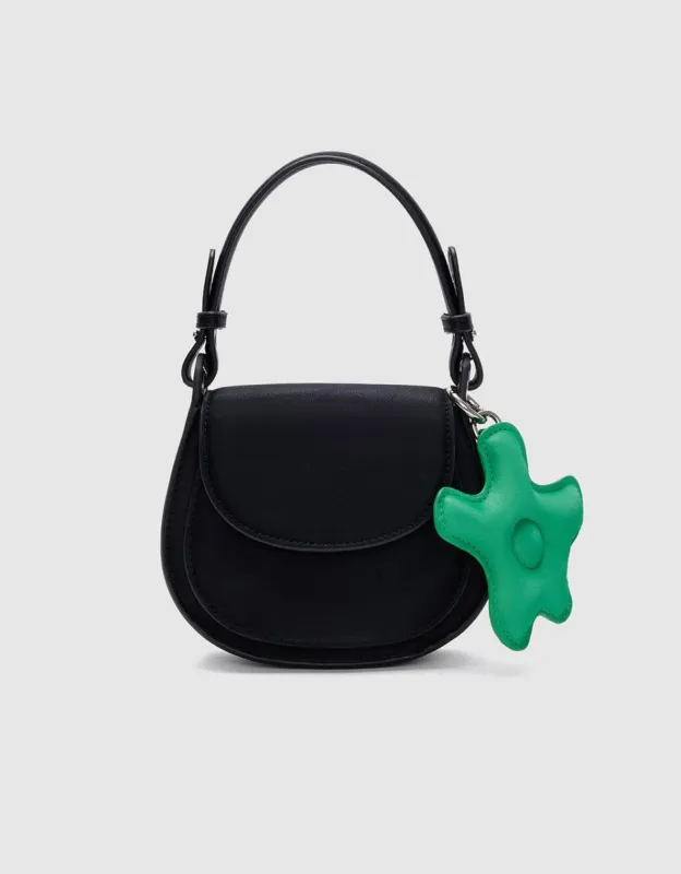 Curved Flap Mini Shoulder Bag sold by Urban Revivo
