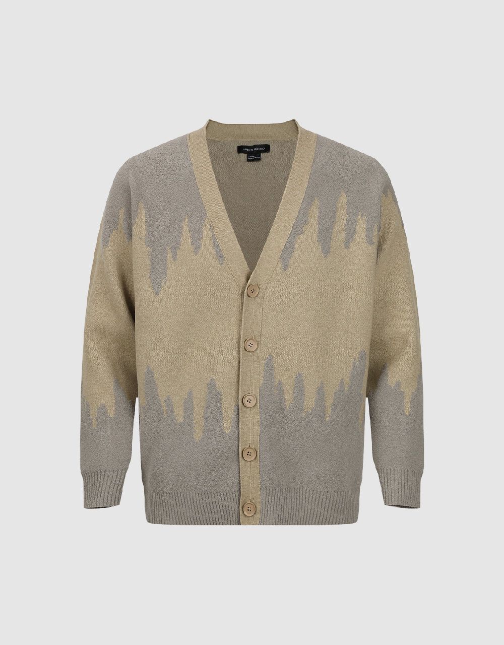 V-Neck Knitted Cardigan sold by Urban Revivo product image thumbnail 2