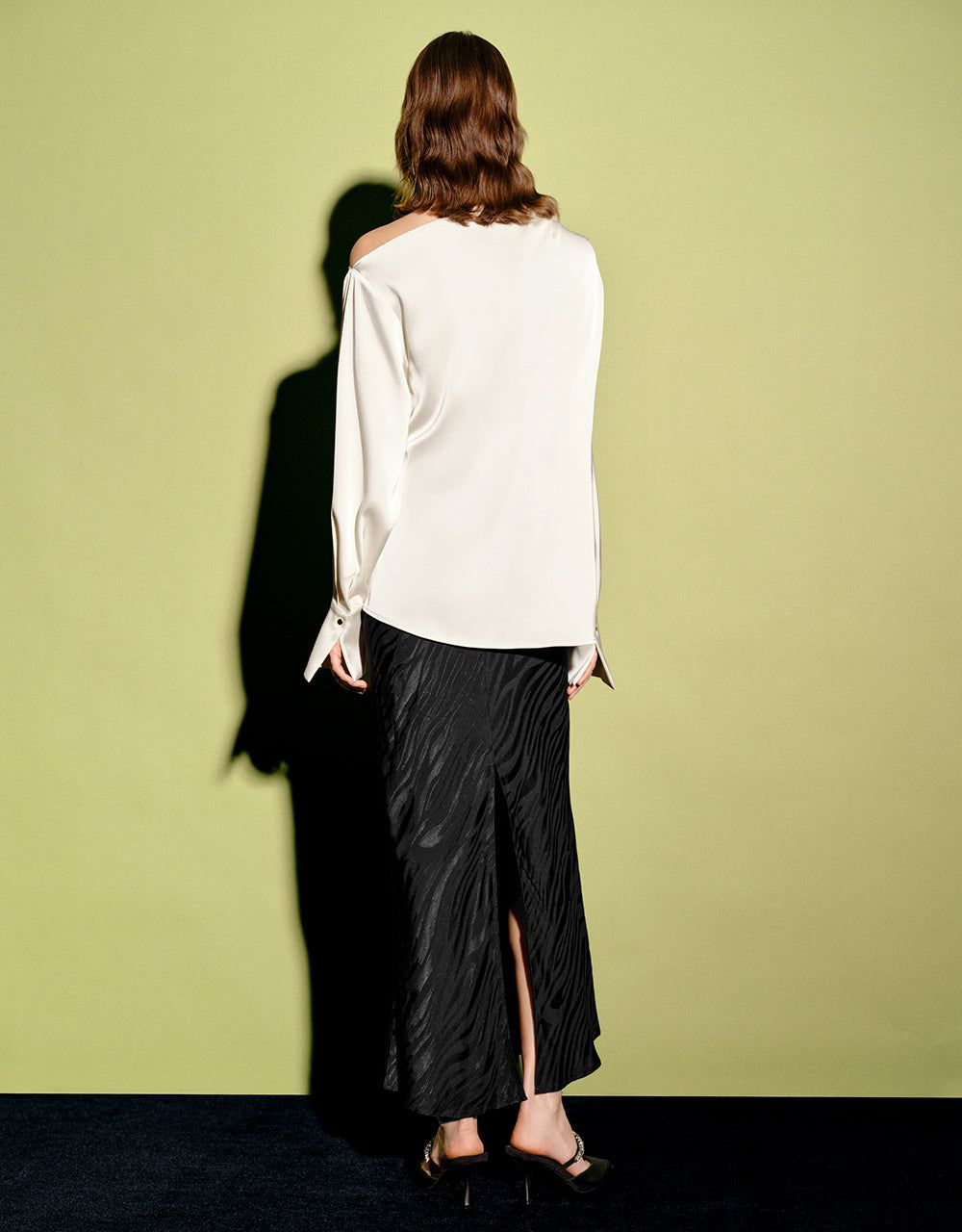 One Shoulder Overhead Shirt With Tie sold by Urban Revivo product image thumbnail 4