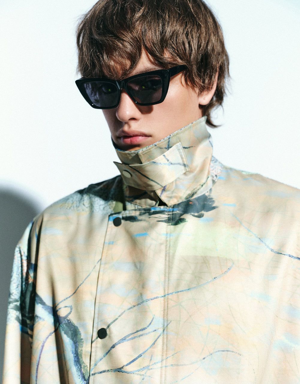 Printed Straight Jacket sold by Urban Revivo product image thumbnail 4