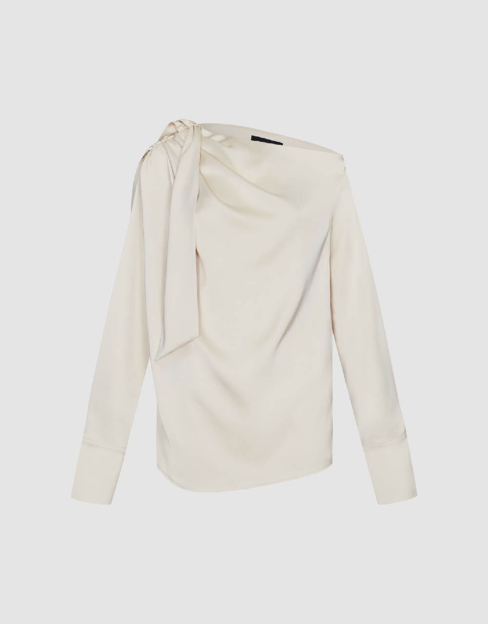 One Shoulder Overhead Shirt With Tie sold by Urban Revivo product image thumbnail 2