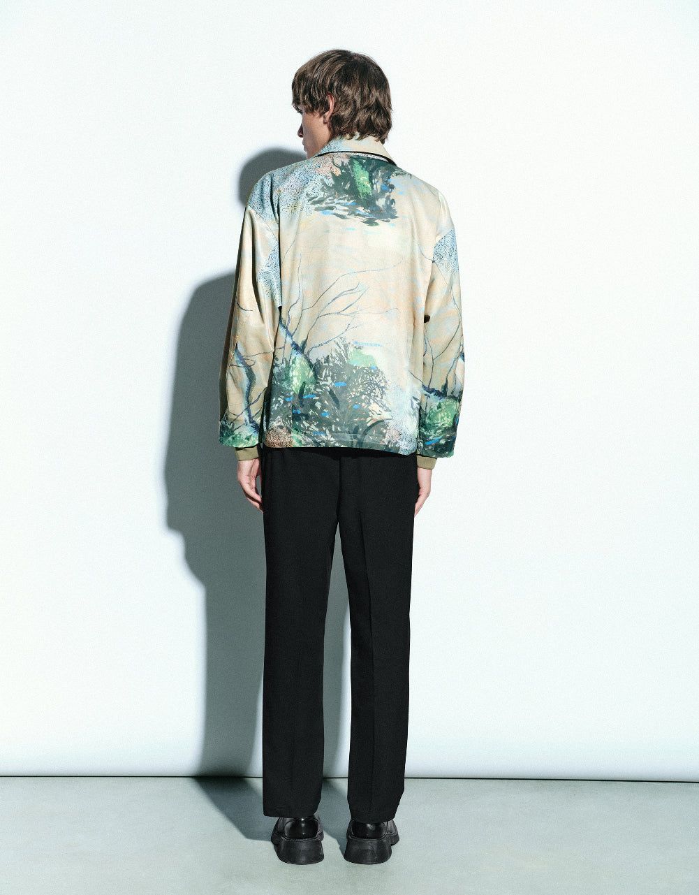 Printed Straight Jacket sold by Urban Revivo product image thumbnail 3