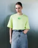 Printed Crew Neck Loose T-Shirt sold by Urban Revivo