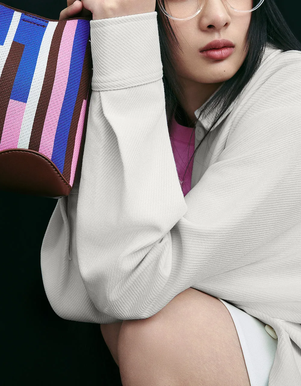 Drop Shoulder Sleeve Shirt sold by Urban Revivo product image thumbnail 4