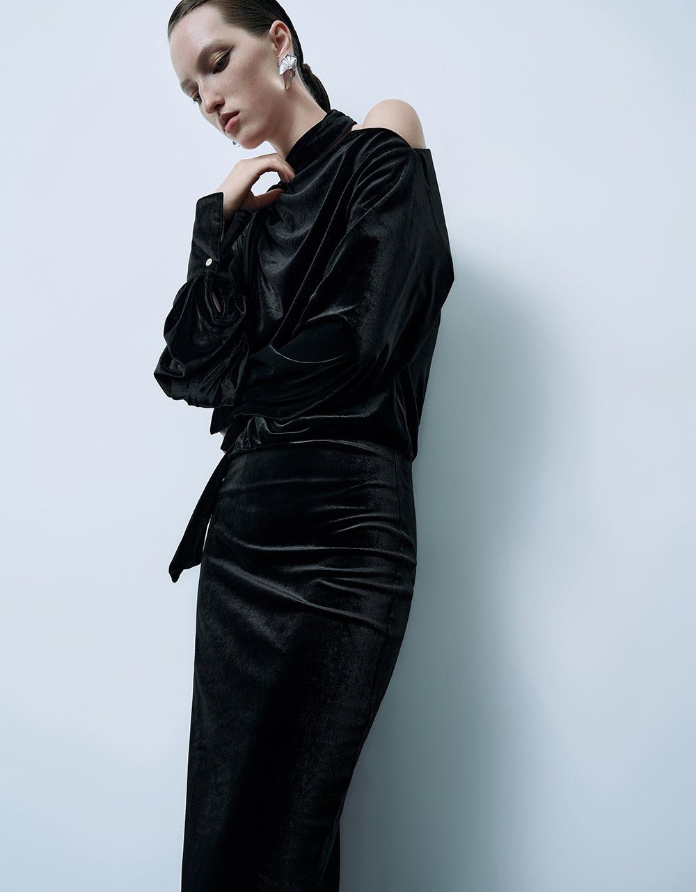 One Shoulder Straight Dress sold by Urban Revivo product image thumbnail 3