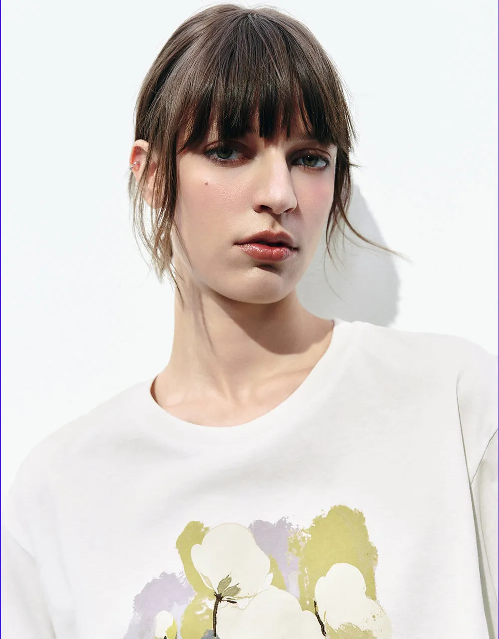 Printed Crew Neck T-Shirt sold by Urban Revivo product image thumbnail 4