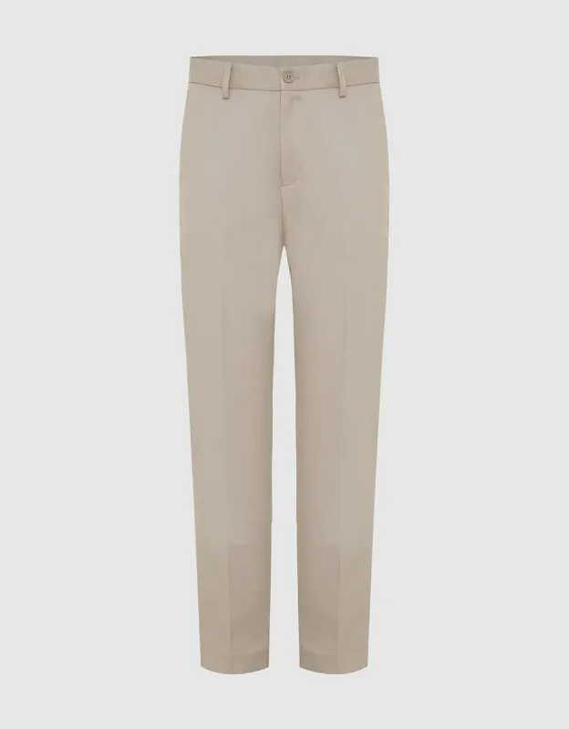 Tailored Straight Pants sold by Urban Revivo
