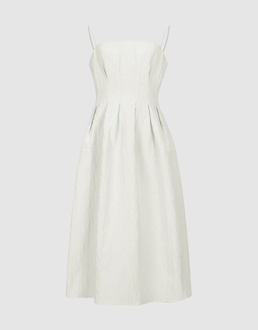 Square-cut Collar Cami A-Line Dress sold by Urban Revivo product image thumbnail 2