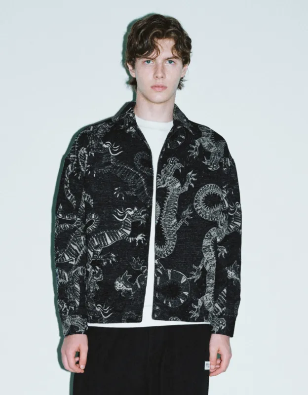 Dragon Printed Straight Jacket made by Urban Revivo