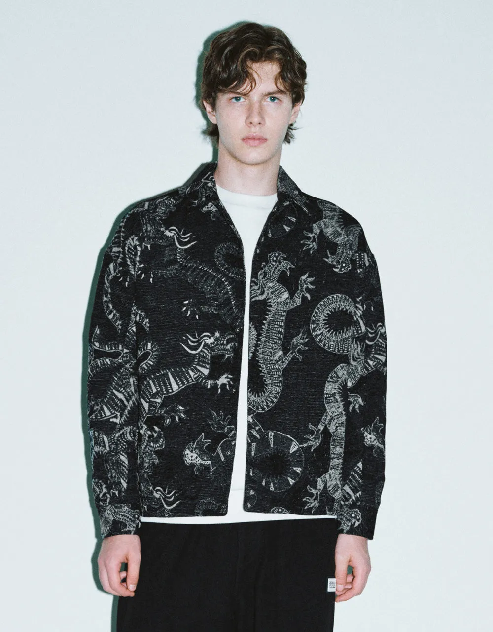 Dragon Printed Straight Jacket sold by Urban Revivo