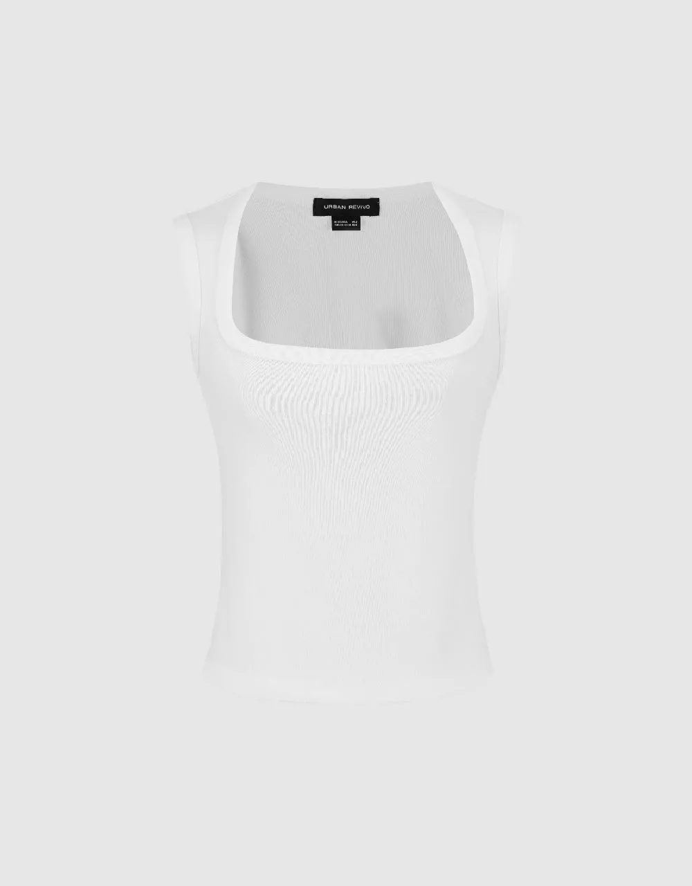 Keyhole Neck Tank Top sold by Urban Revivo product image thumbnail 2