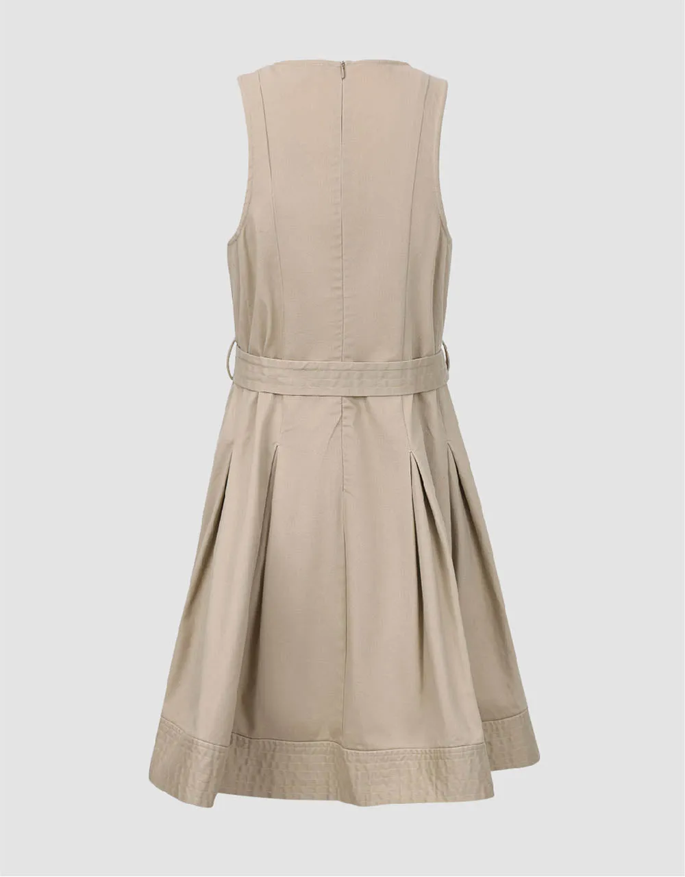 Sleeveless Crew Neck A-Line Dress With Belt sold by Urban Revivo product image thumbnail 5