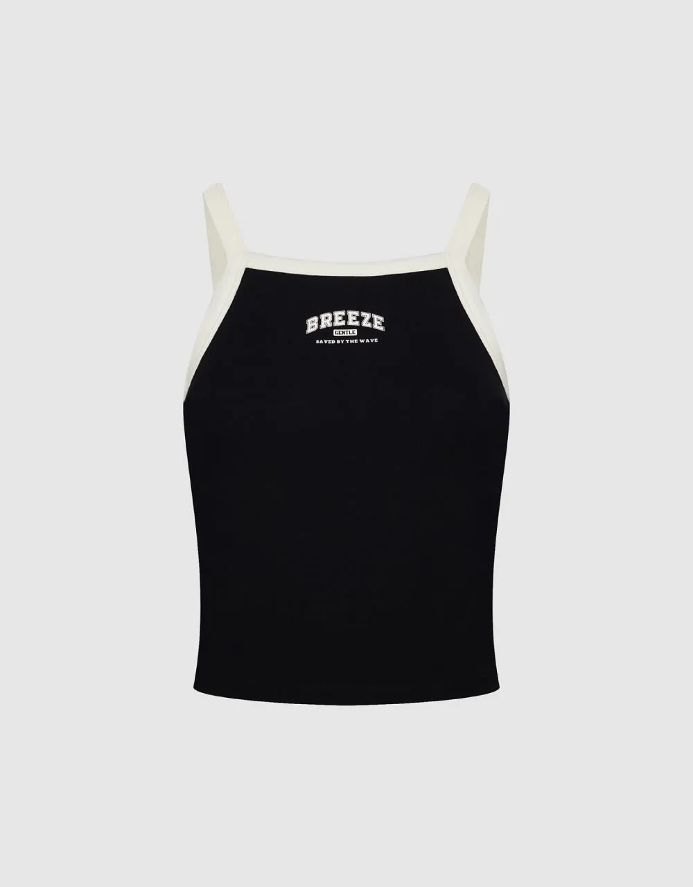 Square-cut Collar Tank Top sold by Urban Revivo product image thumbnail 2