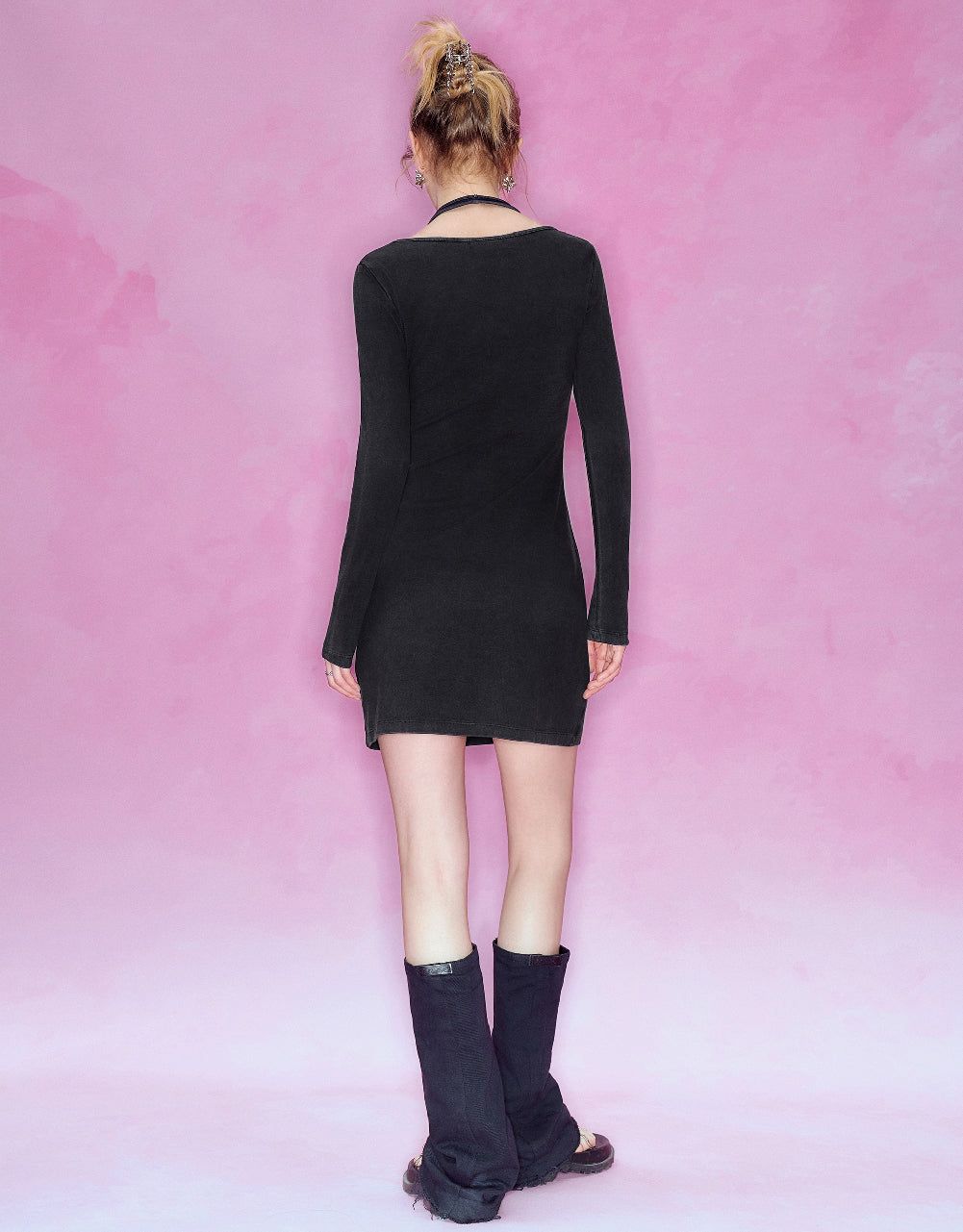 2 In 1 U Neck A-Line Dress sold by Urban Revivo product image thumbnail 4