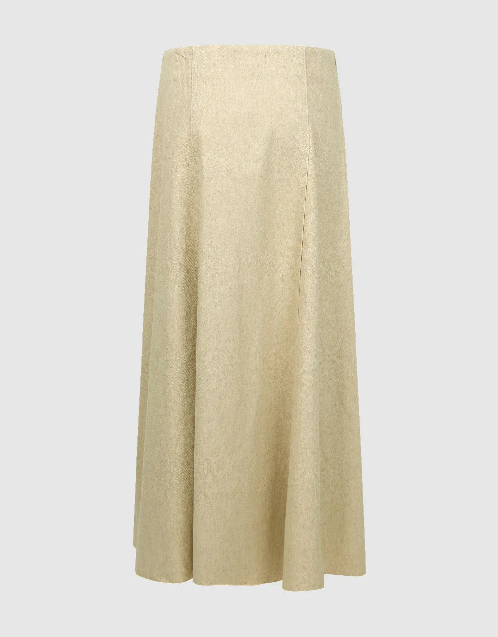 Maxi A-Line Denim Skirt sold by Urban Revivo product image thumbnail 3