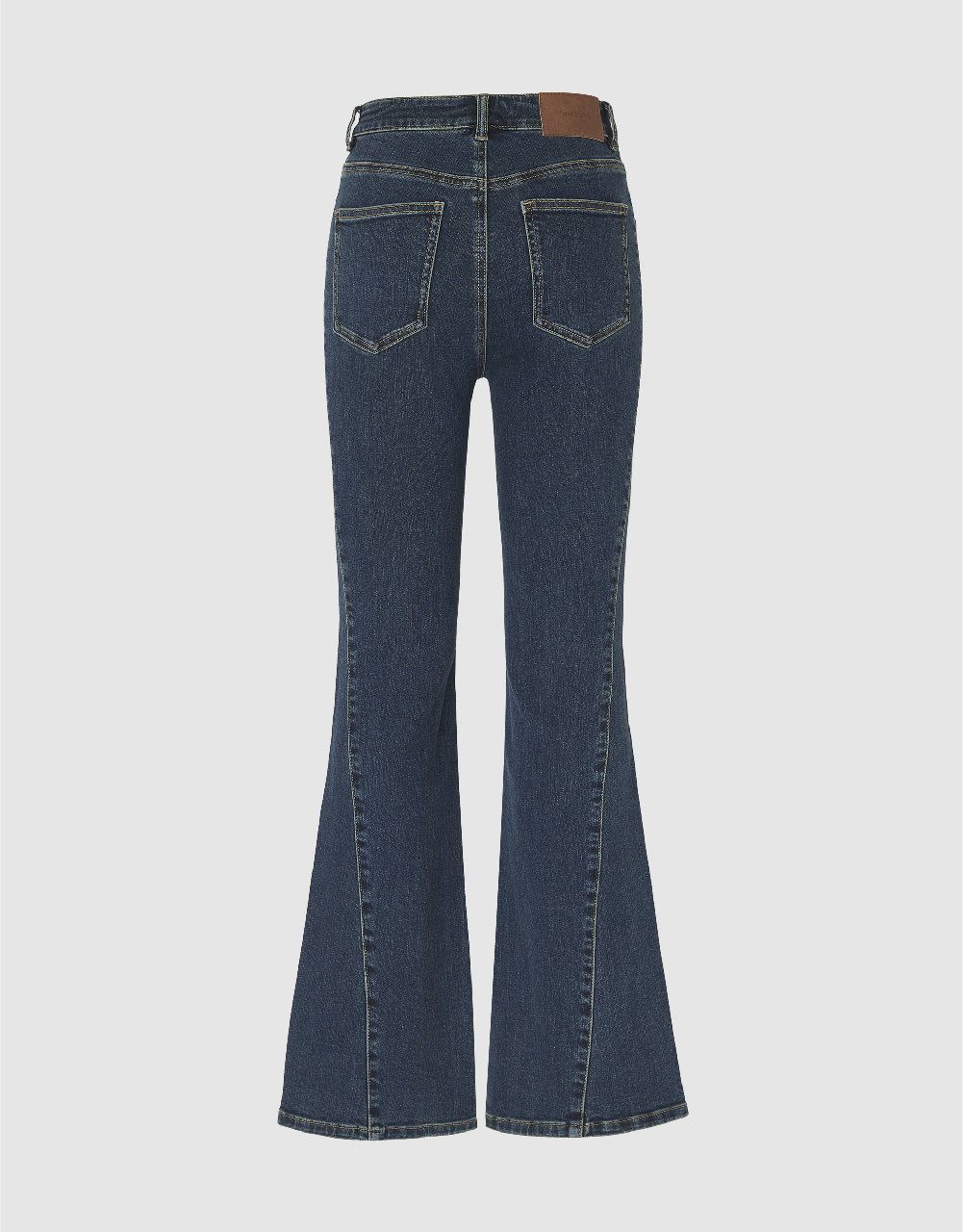 Split Hem Flare Jeans sold by Urban Revivo product image thumbnail 3