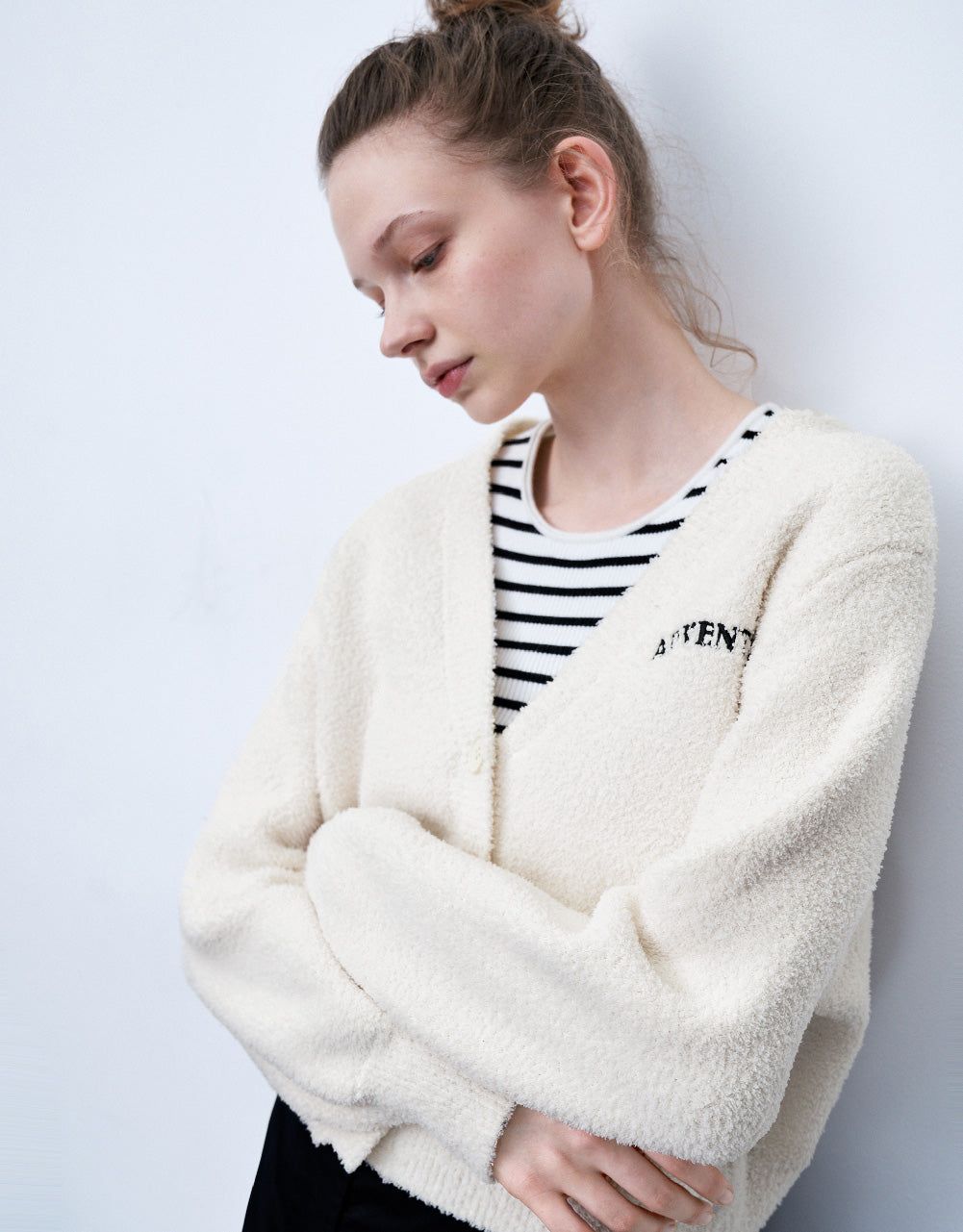 Fluffy Knitted Cardigan sold by Urban Revivo product image thumbnail 4