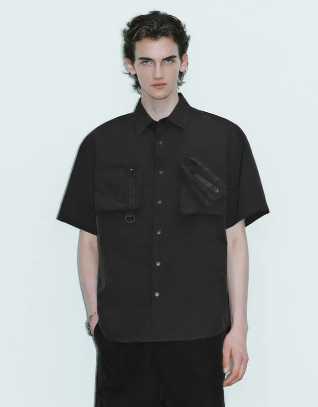 Button Up Loose Shirt sold by Urban Revivo