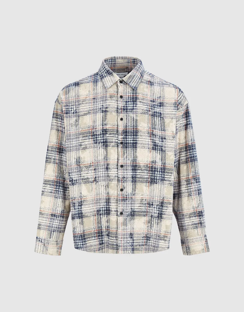 Plaid Oversized Shirt sold by Urban Revivo product image thumbnail 2