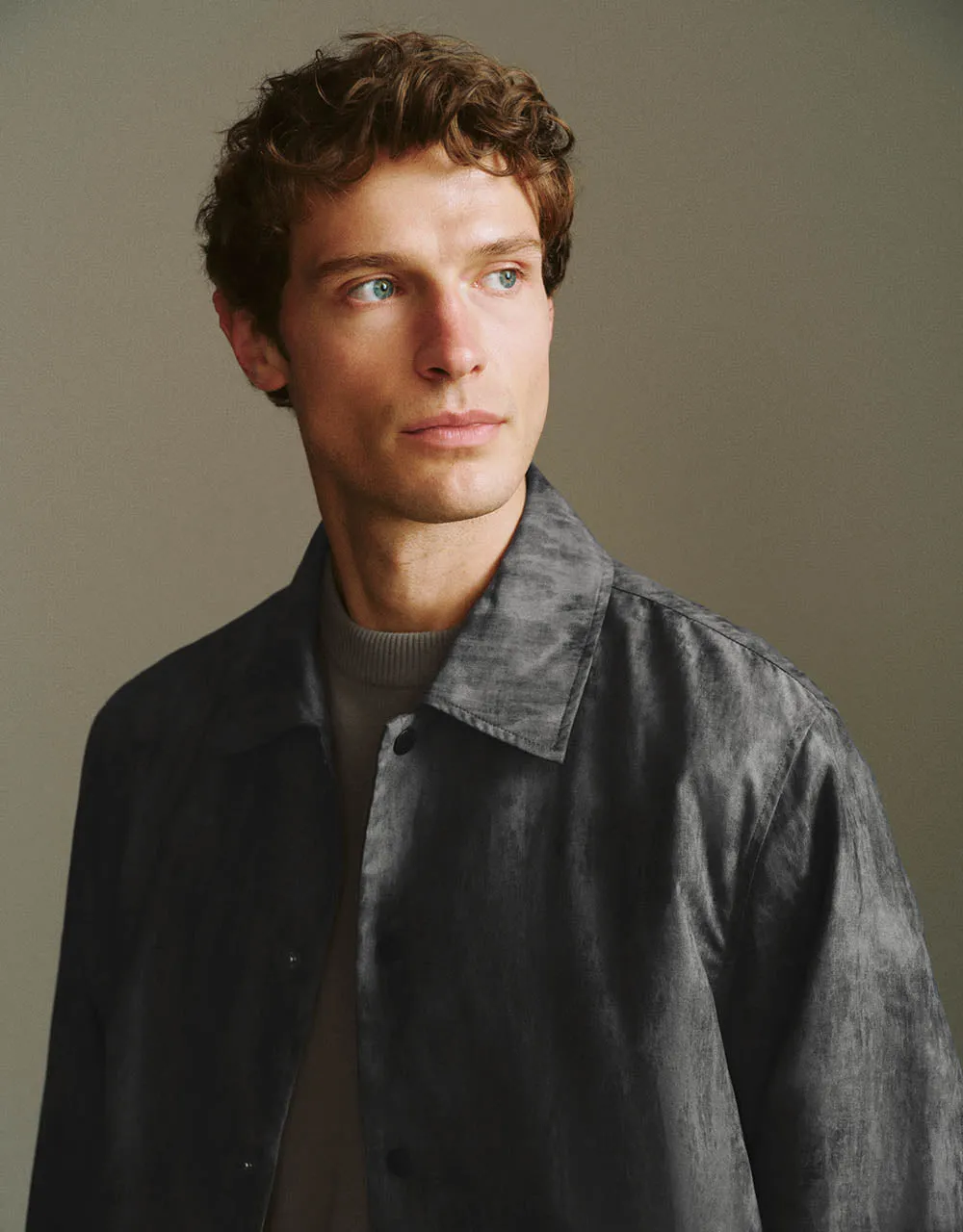 Printed Straight Jacket sold by Urban Revivo product image thumbnail 4