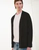 Open Front Straight Knitted Cardigan sold by Urban Revivo