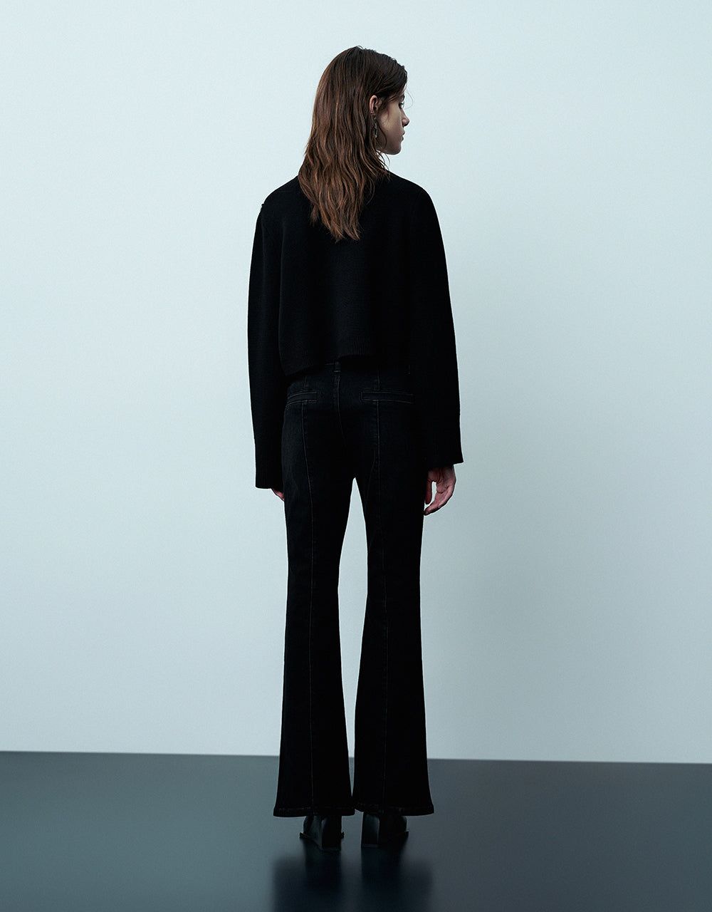 Cut-Out Crew Neck Knitted T-Shirt sold by Urban Revivo product image thumbnail 4