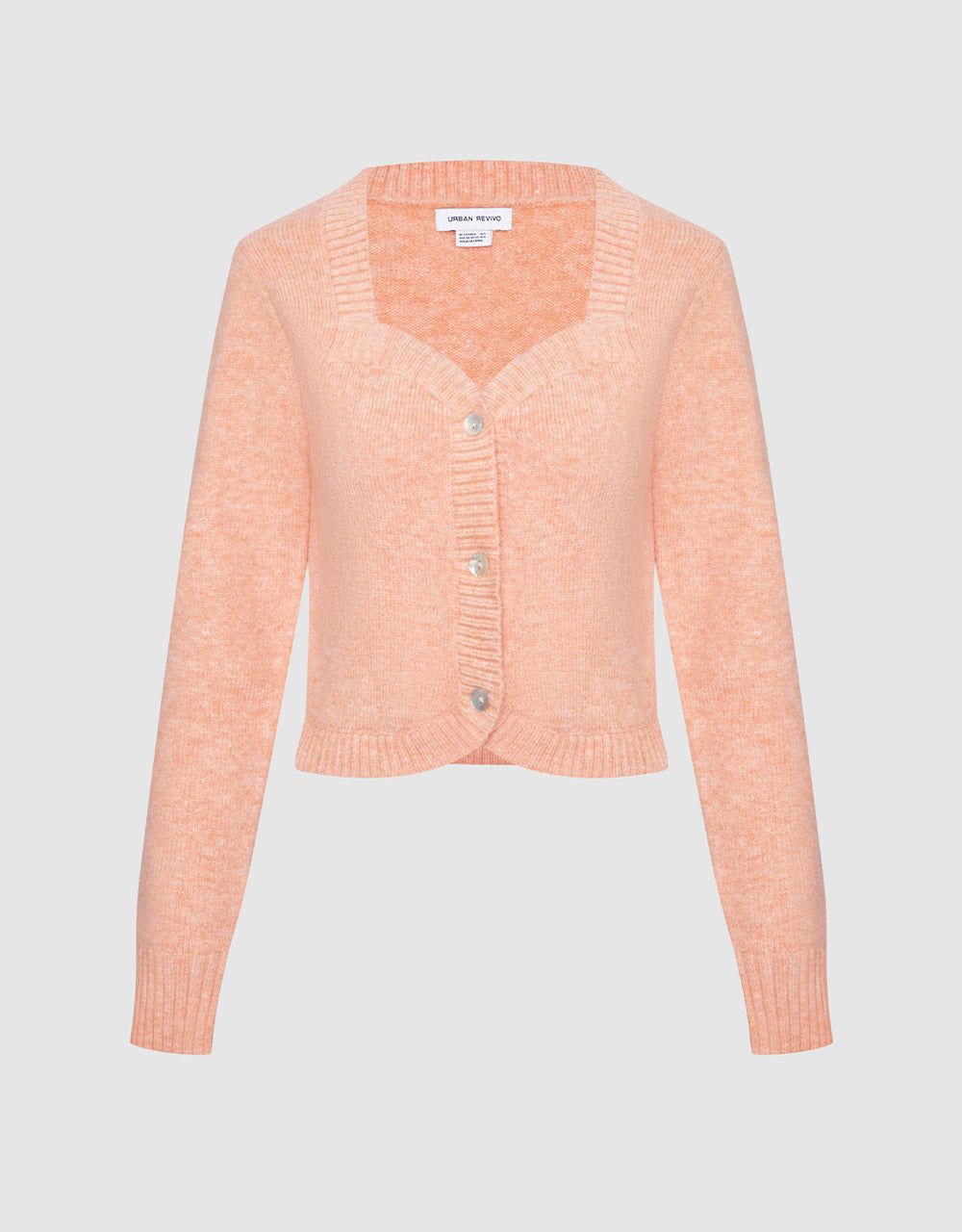 Plain Button Up Cardigan sold by Urban Revivo