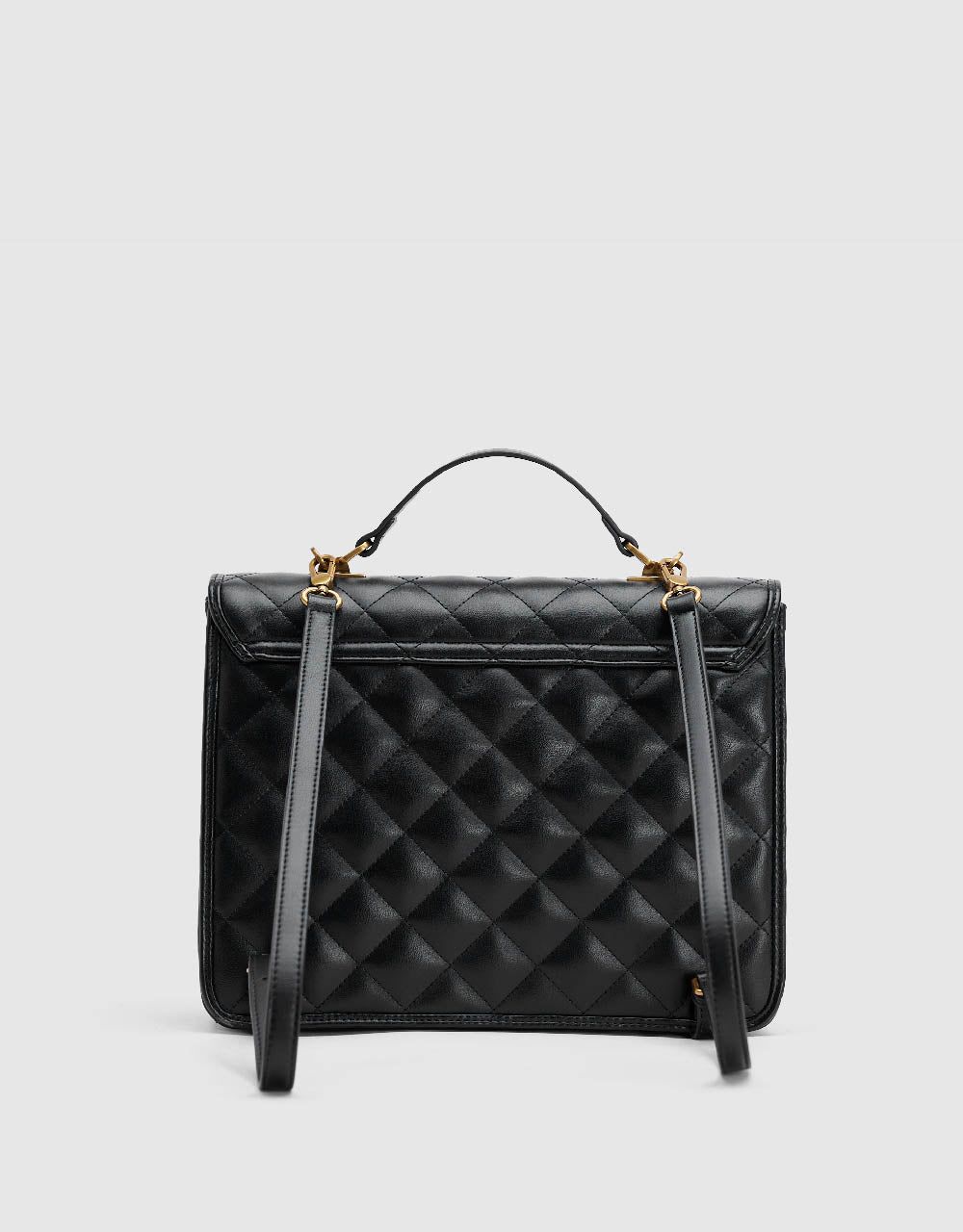 Quilted Vegan Leather Backpack sold by Urban Revivo product image thumbnail 4