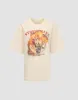 Printed Crew Neck Loose T-Shirt sold by Urban Revivo