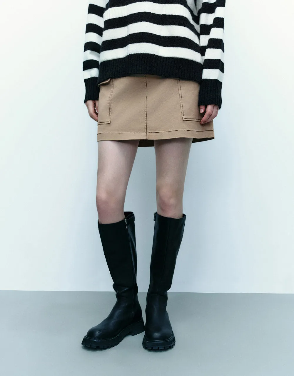 Mini A-Line Skirt sold by Urban Revivo product image thumbnail 2