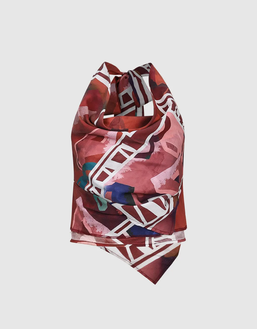 Printed Cowl Neck Cami Top sold by Urban Revivo product image thumbnail 2